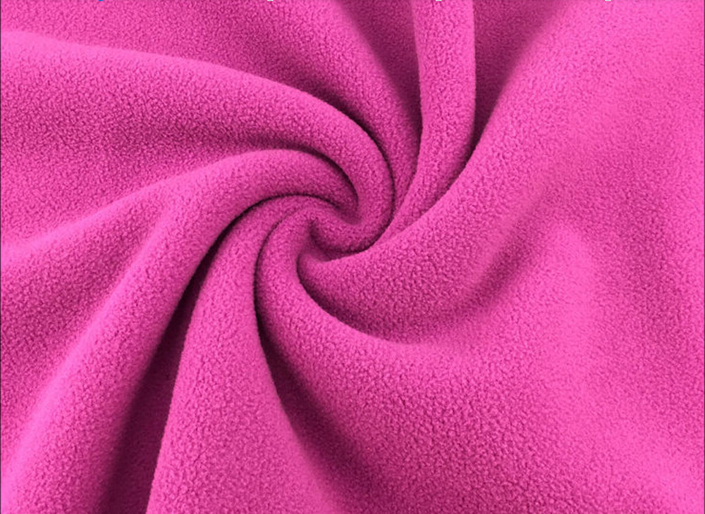 Solid Polar Fleece Fabric Anti-Pill